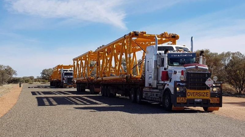 Star Automotive oversize road train